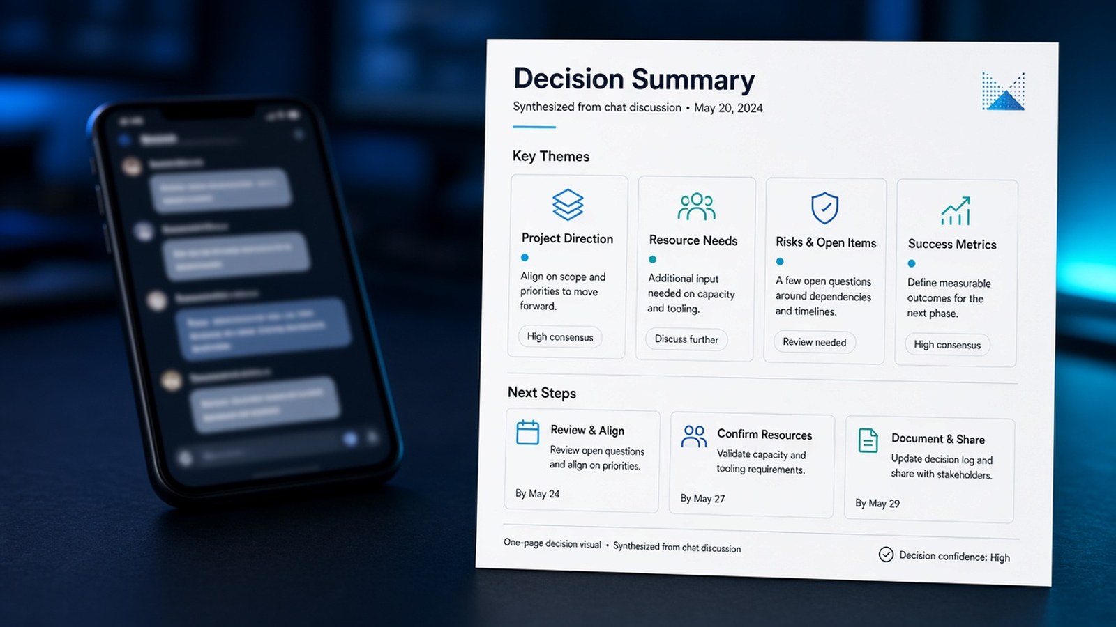 From Chat Dump to Decision Page: The ChatGPT → Gamma Workflow Teams Actually Share