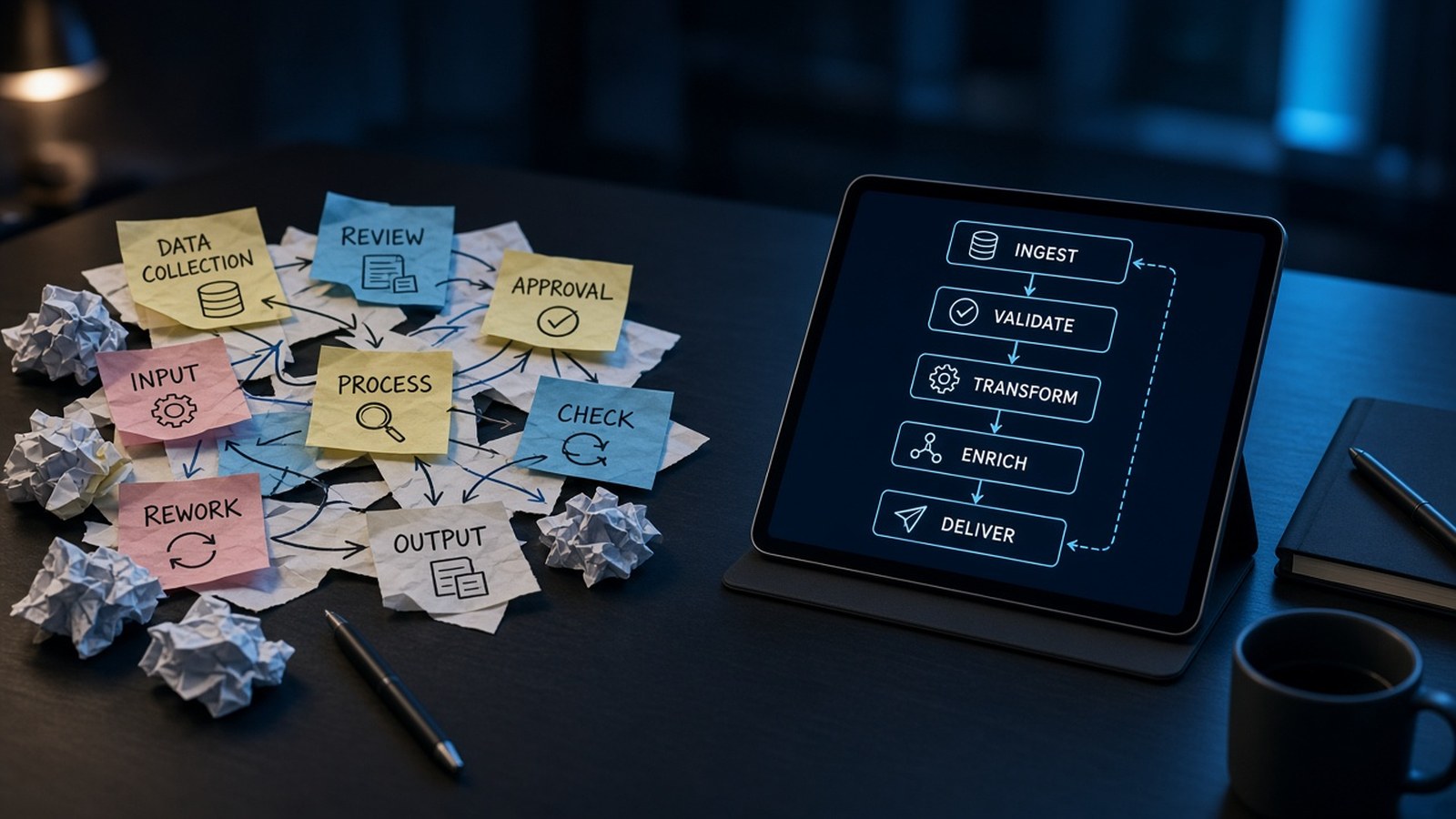 Stop Using AI to Make Garbage Faster: Redesign the Workflow Before You Automate